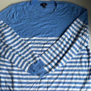 Jason Wu Blue and White Striped Sweater